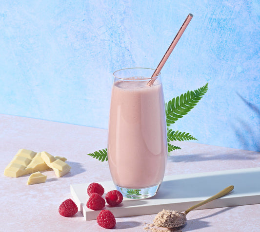 Formula 1-Shake ohne Soja, Laktose und Gluten Himbeere und Weiße Schokolade, 19 Portionen