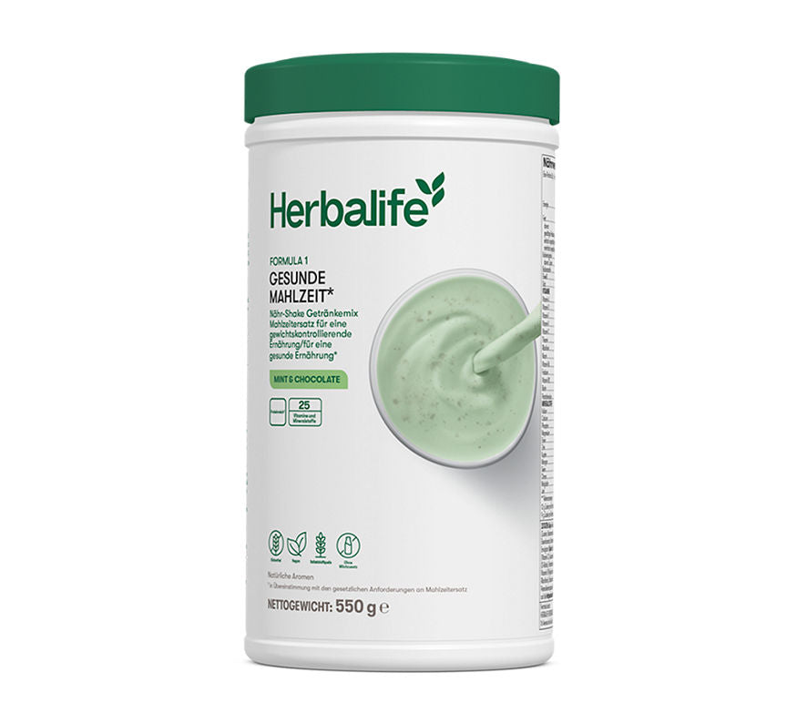 Formula 1 Gesunde Mahlzeit Shake, 550 g Mint & Chocolate