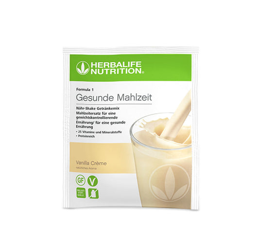 Formula 1 Gesunde Mahlzeit Shake, 7 Portionsbeutel je 26 g Vanilla Crème