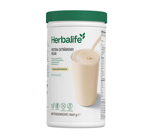 Protein-Getränkemix Vegan Vanillegeschmack, 20 Portionen