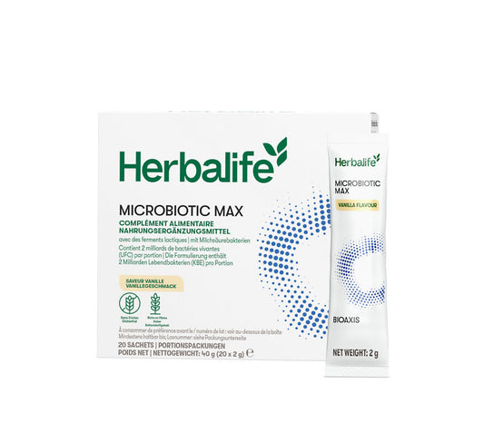 Microbiotic Max, Vanillegeschmack, 20 Portionspackungen