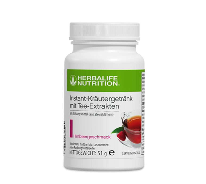 Instant-Kräutergetränk mit Tee-Extrakten, 51 g Himbeere