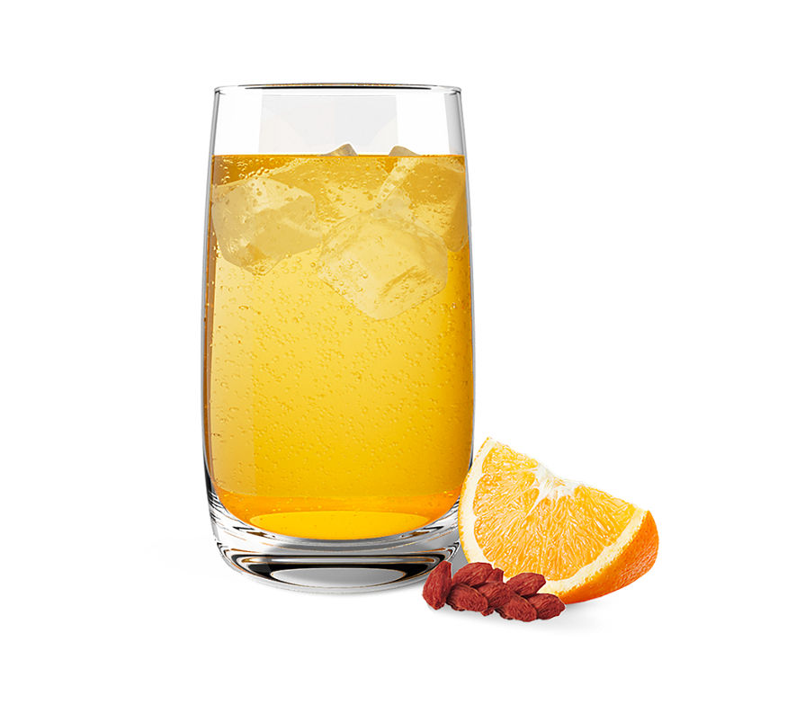 Ballaststoffkonzentrat, süße Orange & Gojibeere Geschmack, 33 Portionen