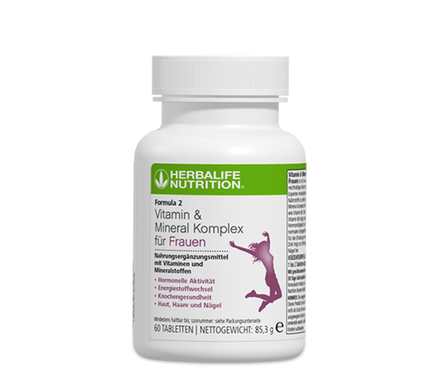 Formula 2 Vitamin & Mineral Komplex, 60 Tabletten für Frauen