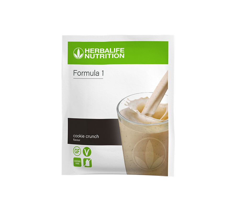 Formula 1 Gesunde Mahlzeit Shake, 7 Portionsbeutel je 26 g Cookie Crunch
