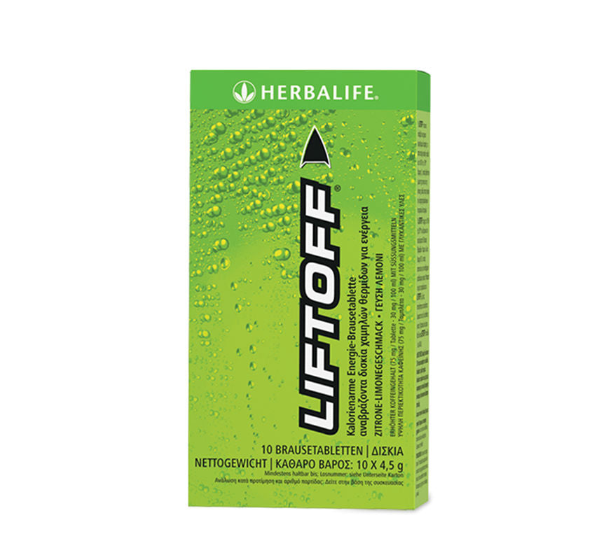 LiftOff Zitrone-Limonegeschmack, 10 Tabletten