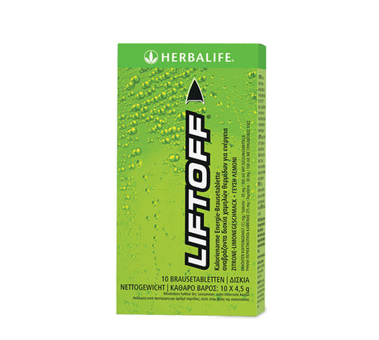 LiftOff Zitrone-Limonegeschmack, 10 Tabletten