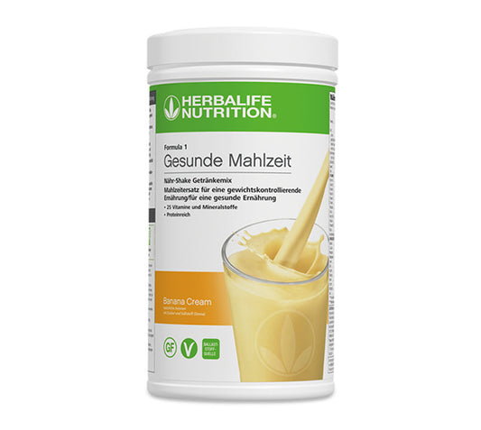 Formula 1 Gesunde Mahlzeit Shake, 550 g Banana Cream