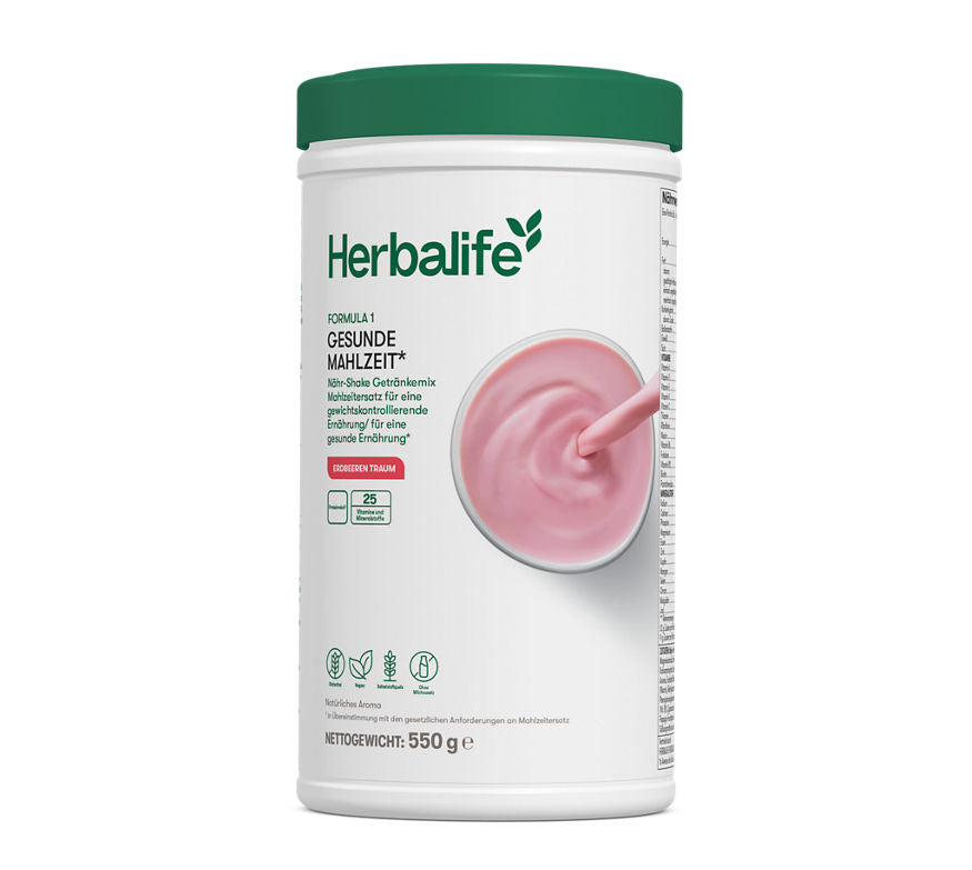 Formula 1 Gesunde Mahlzeit Shake, 550 g Erdbeeren Traum