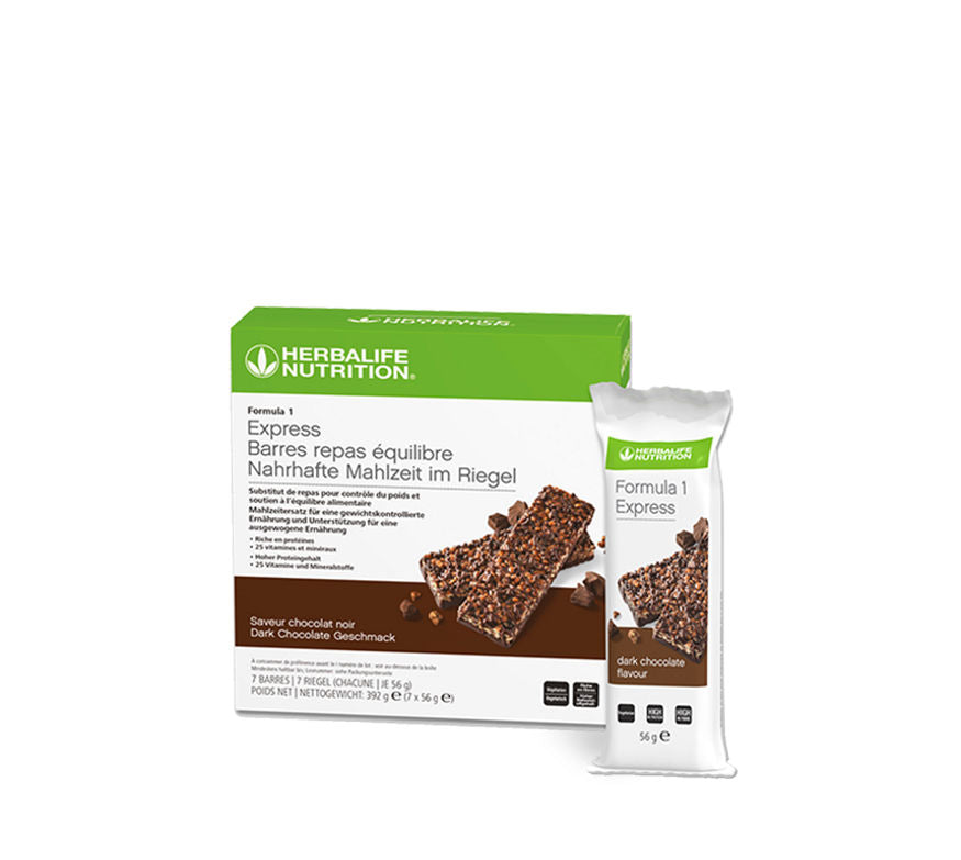 Formula 1 Express Riegel, 7 Riegel je 56 g Dark Chocolate